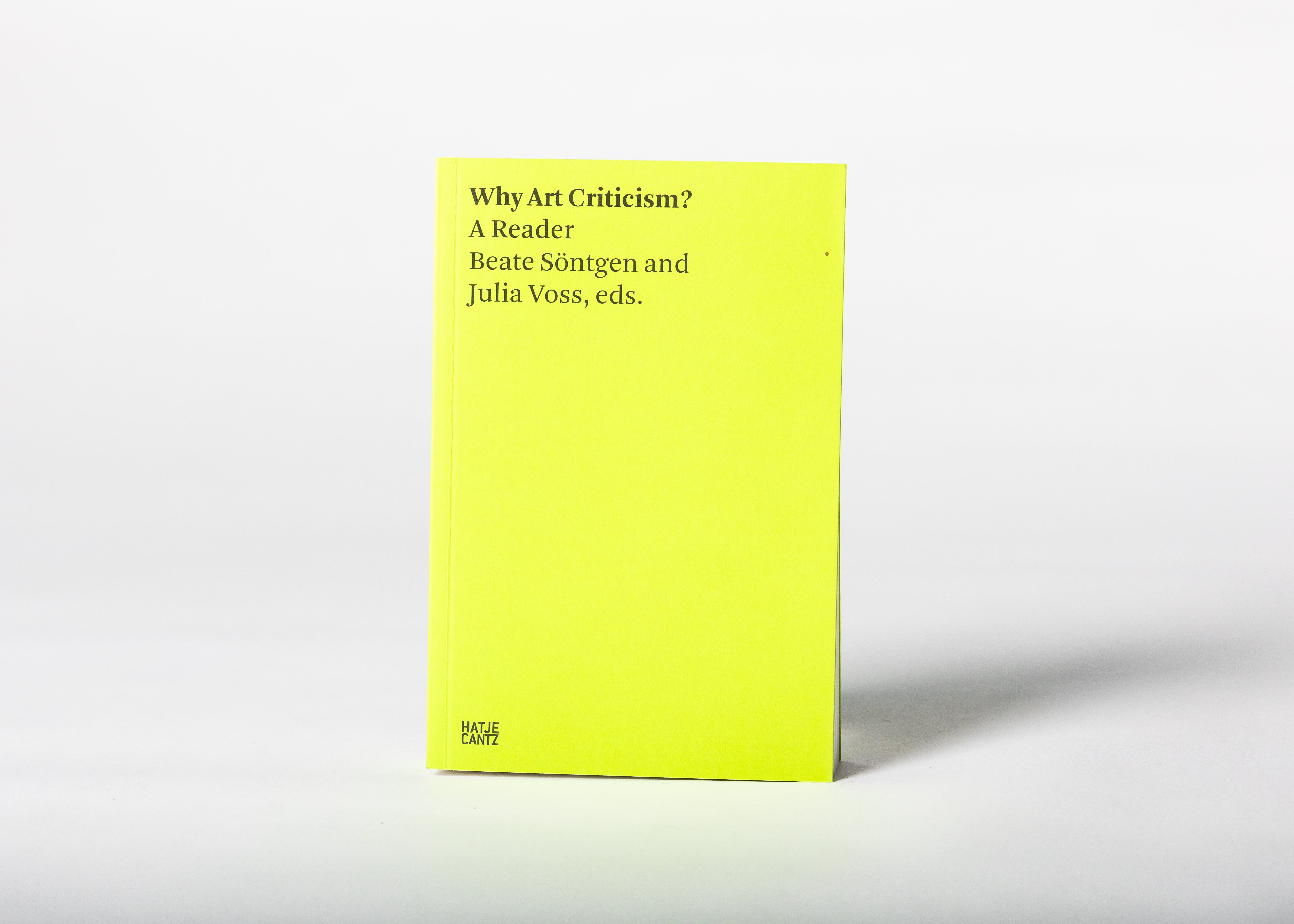 Why Art Criticism? A Reader