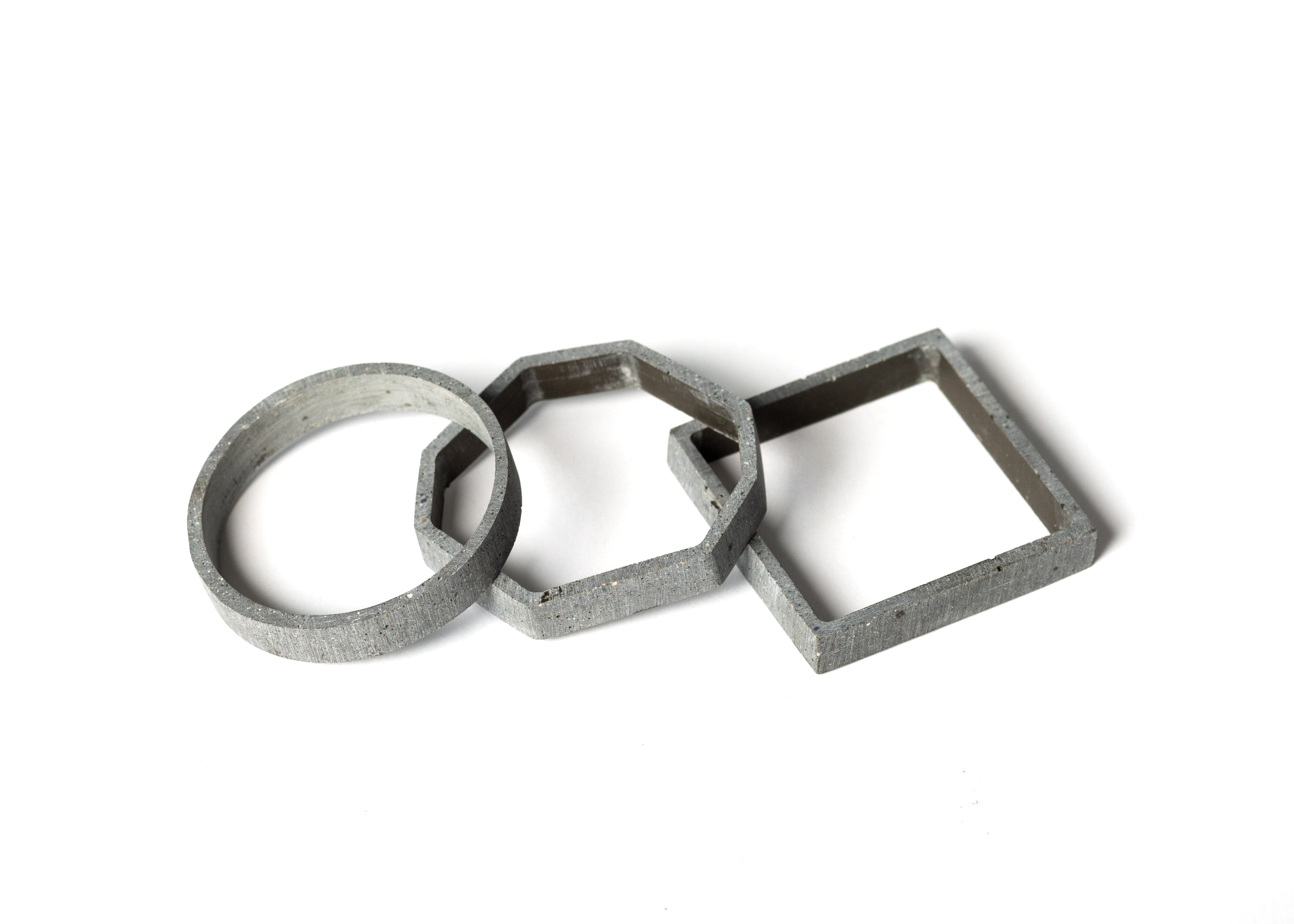 Concrete Outline Bangle
