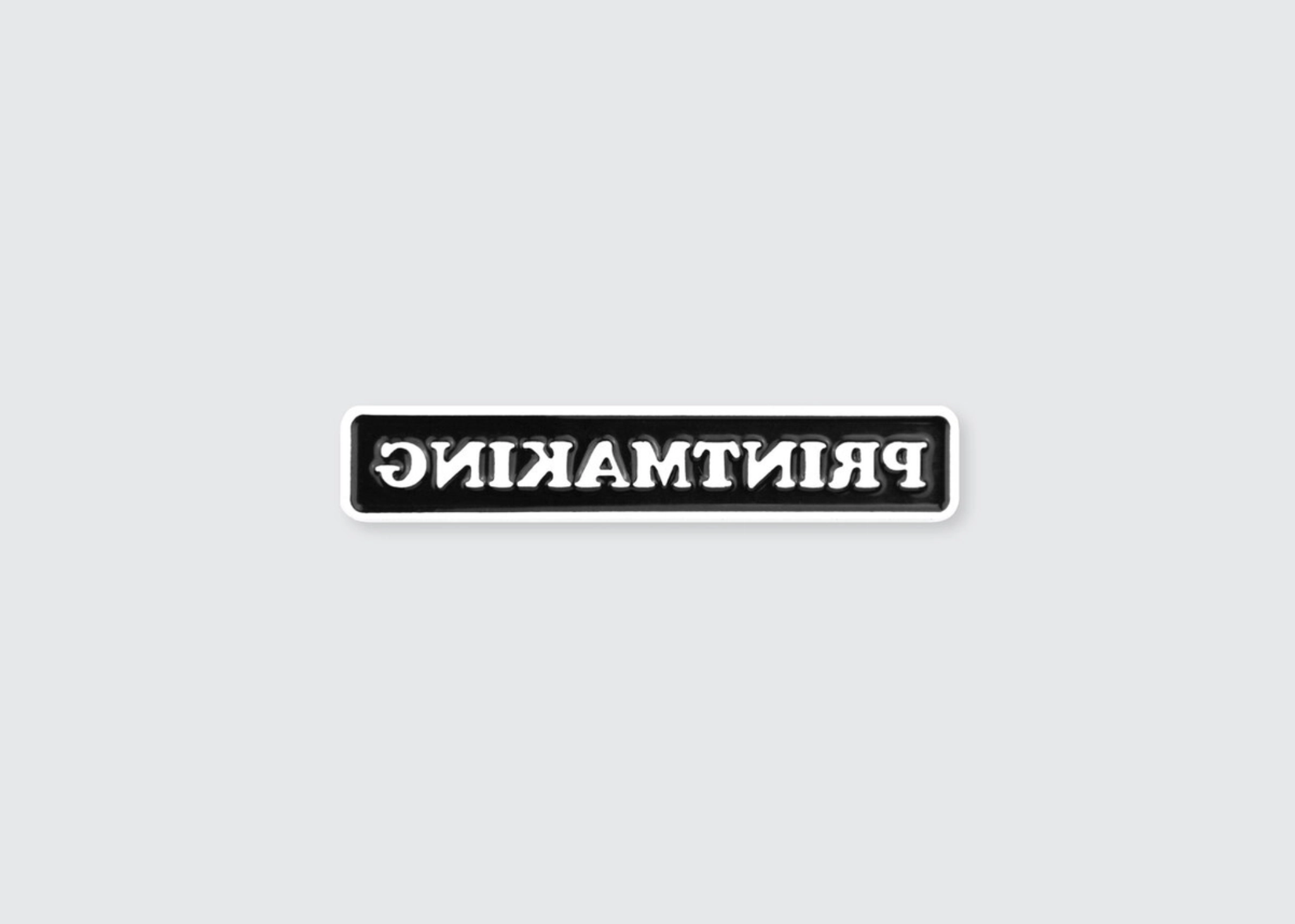 Printmaking Enamel Pin