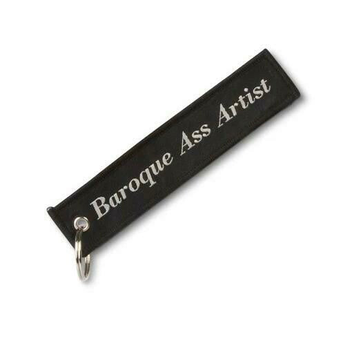 Baroque Ass Keychain