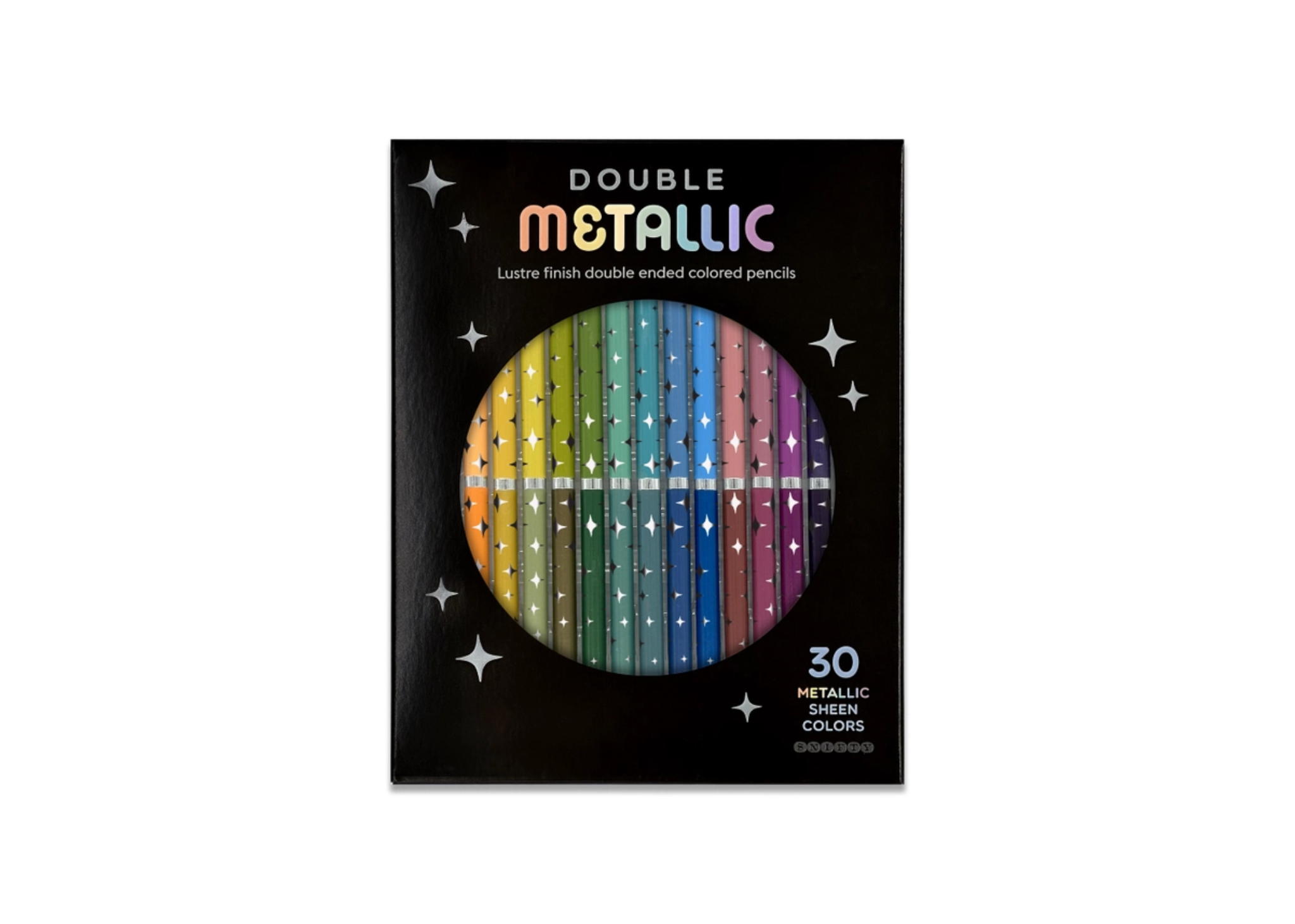 Double Metallic Colored Pencils