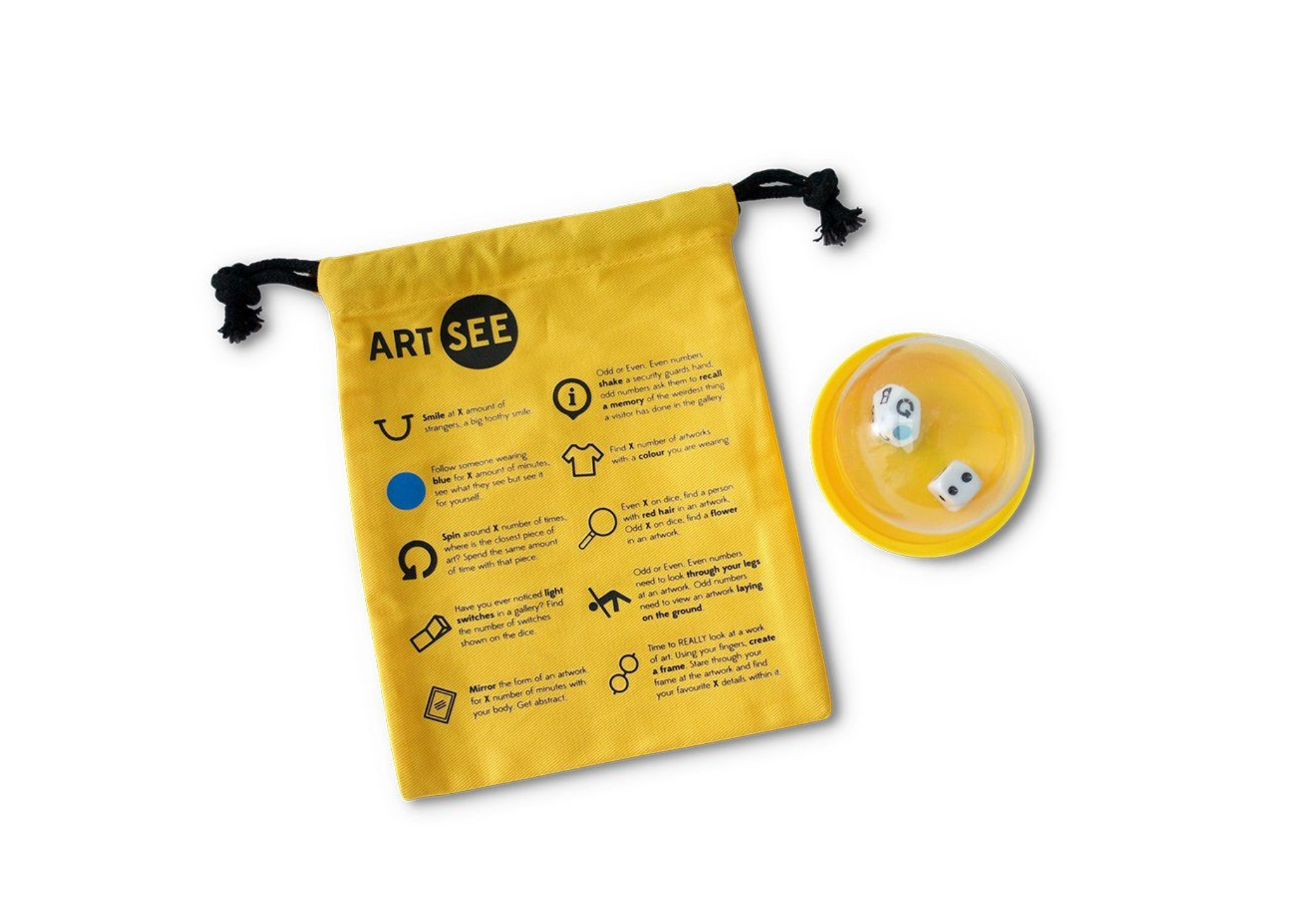 ART SEE Museum Experience Dice