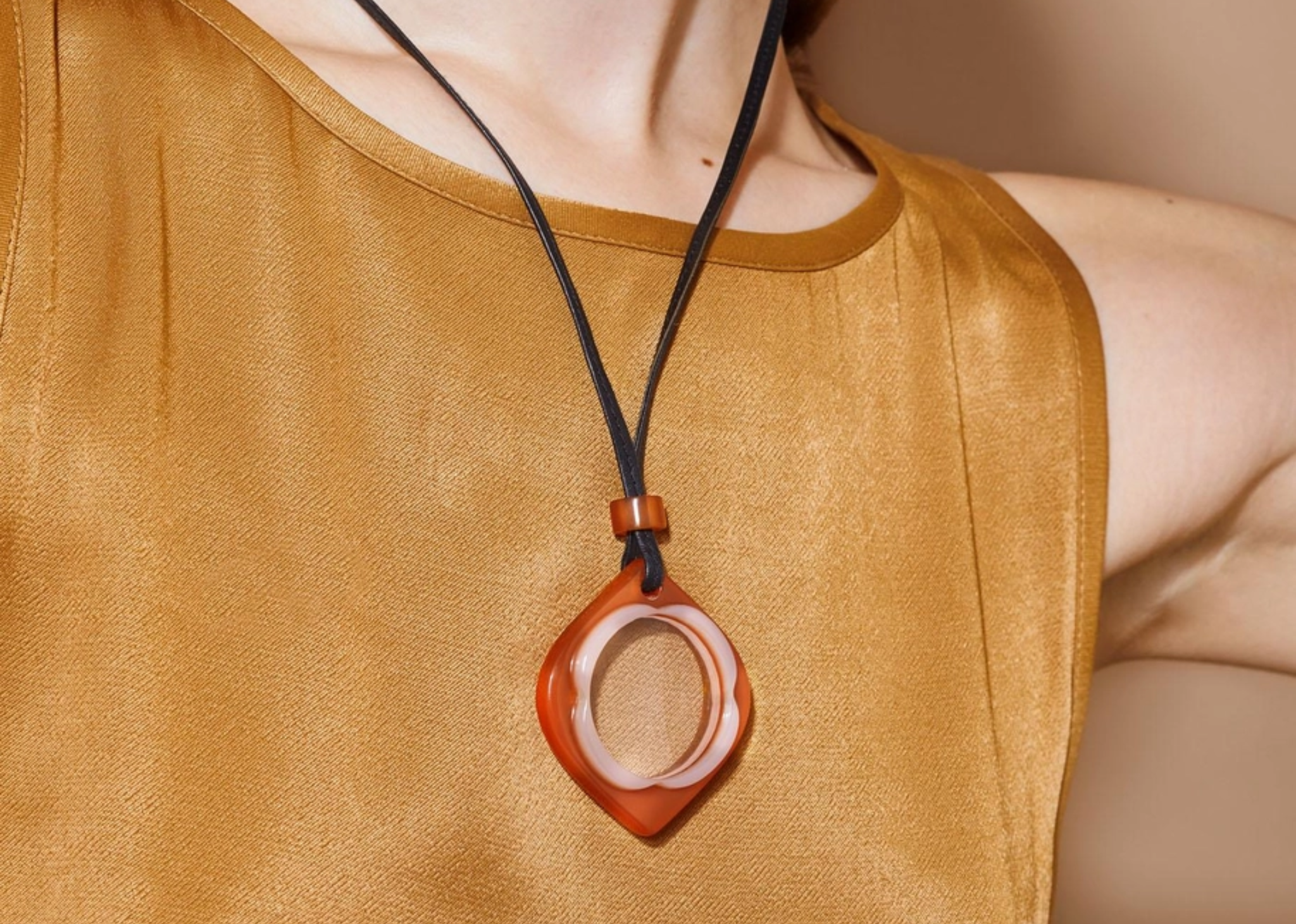 Supernova Monocle Necklace