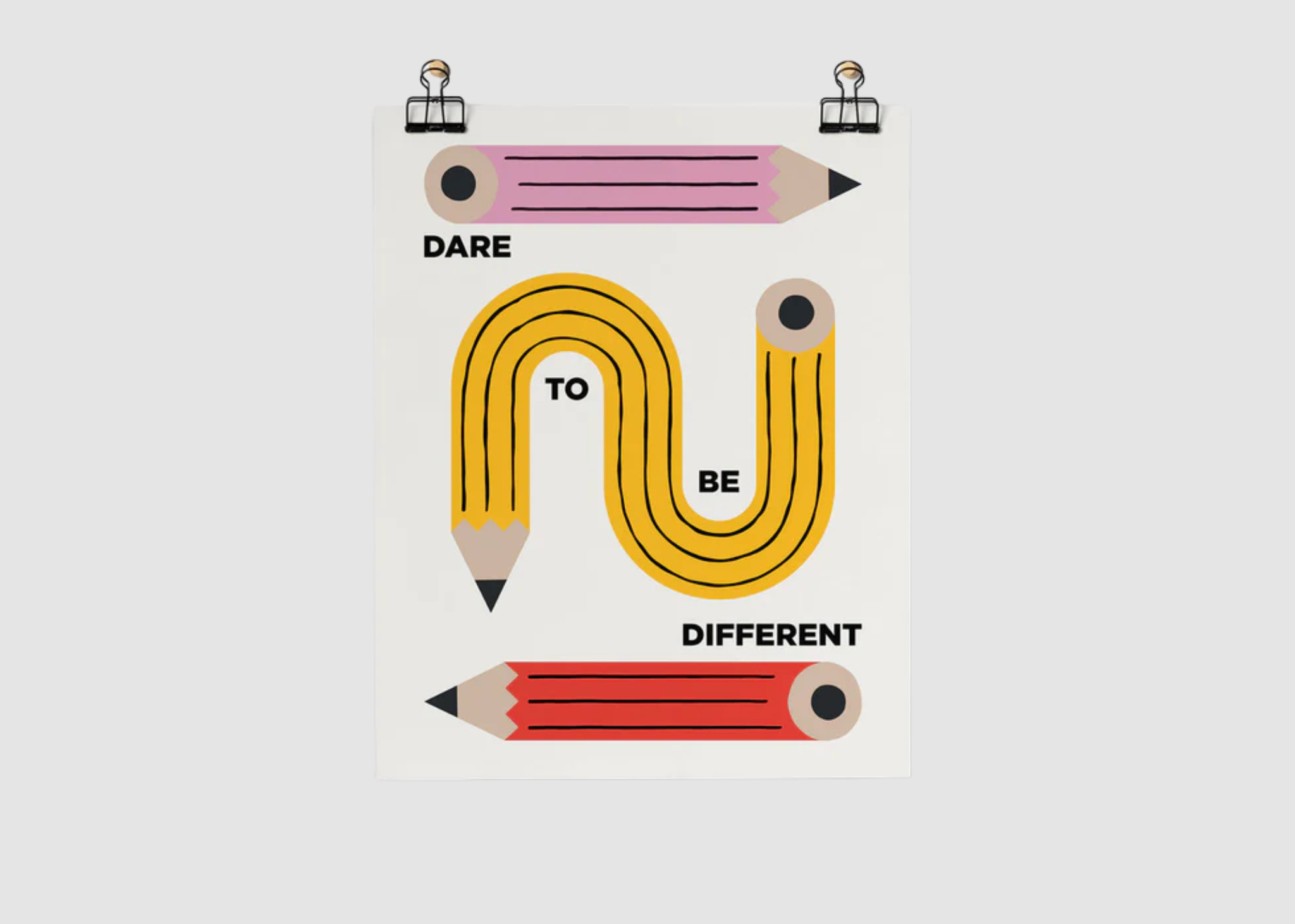Dare to be Different Print