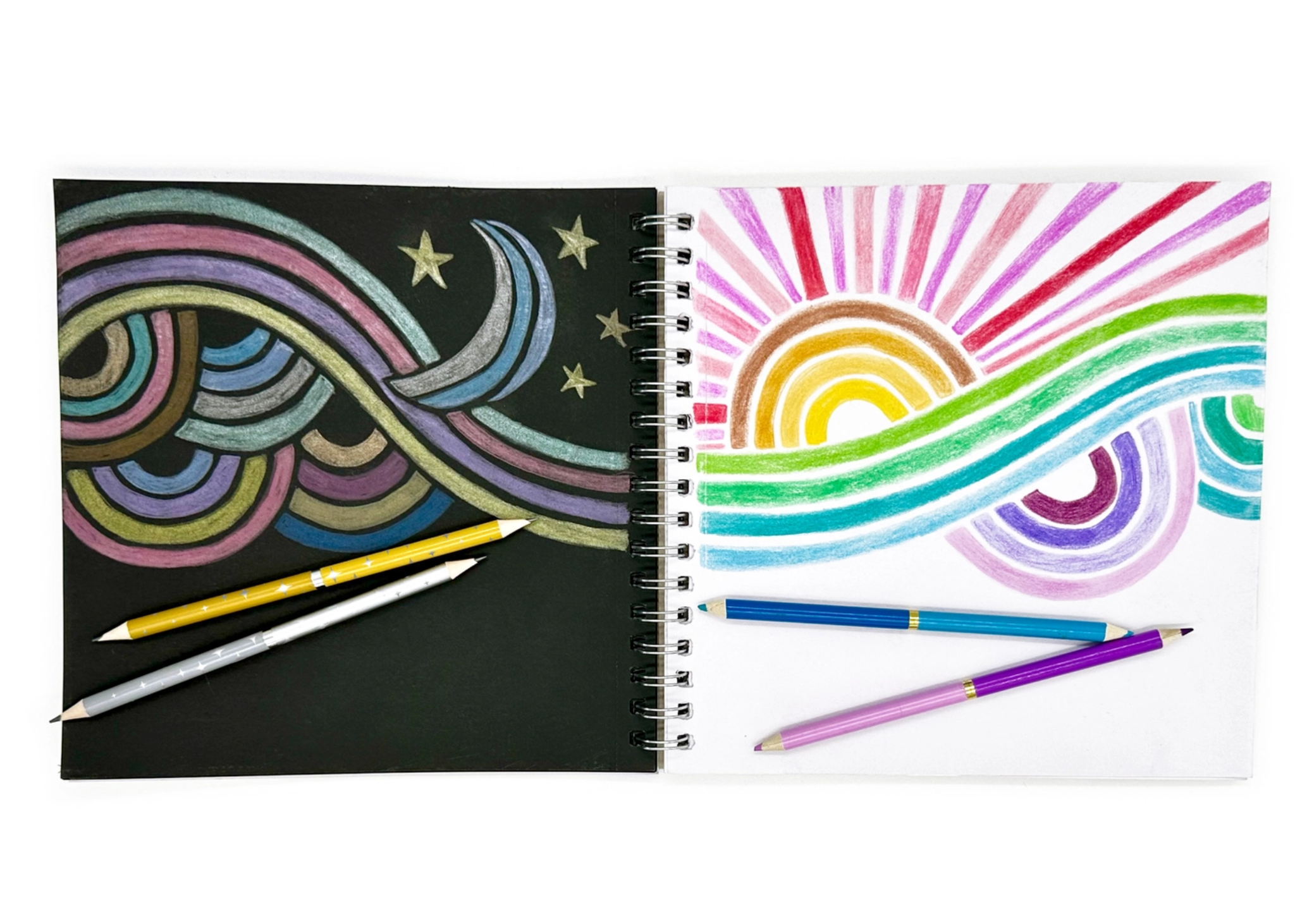 Double Metallic Colored Pencils
