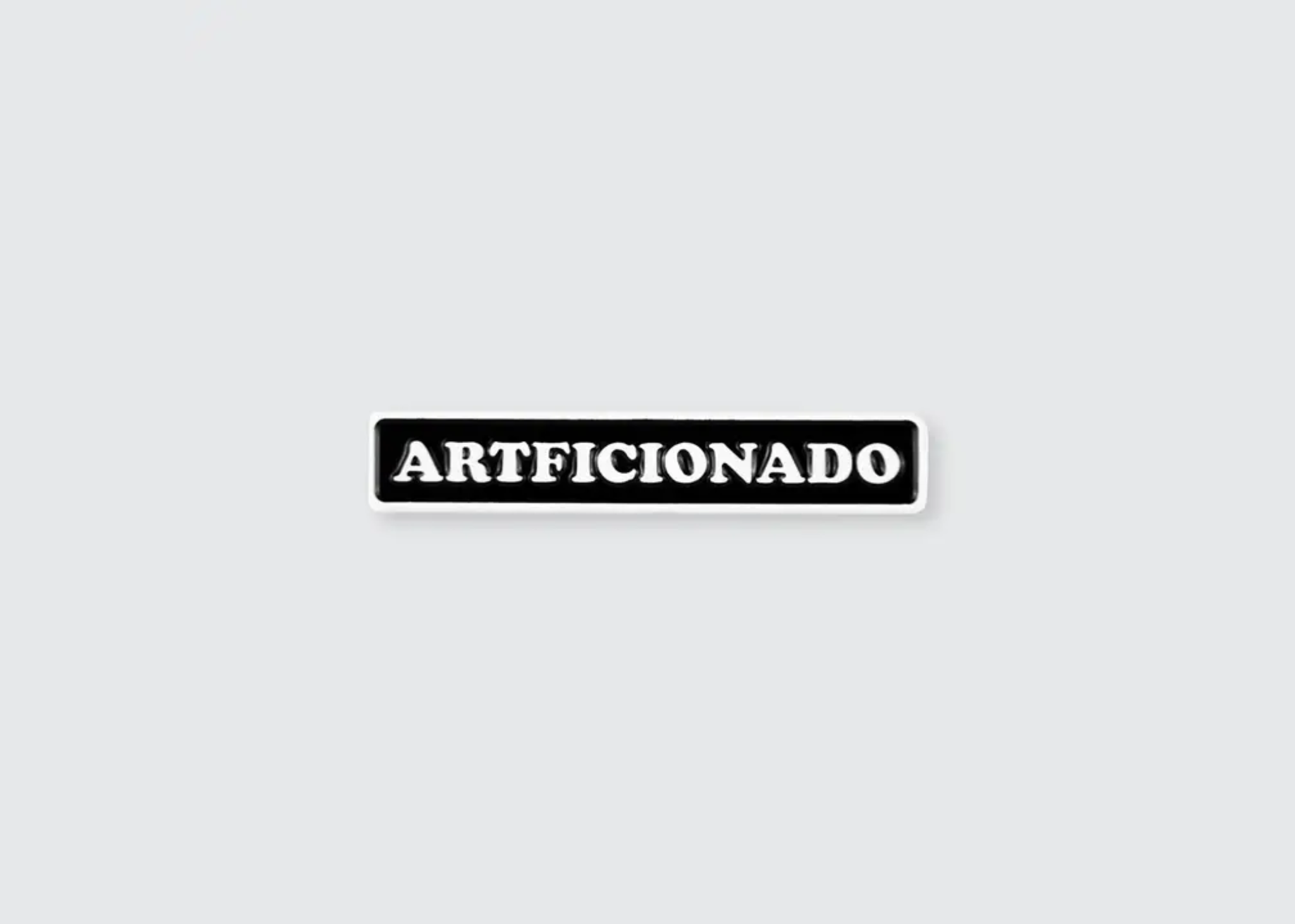 Artficinado Enamel Pin