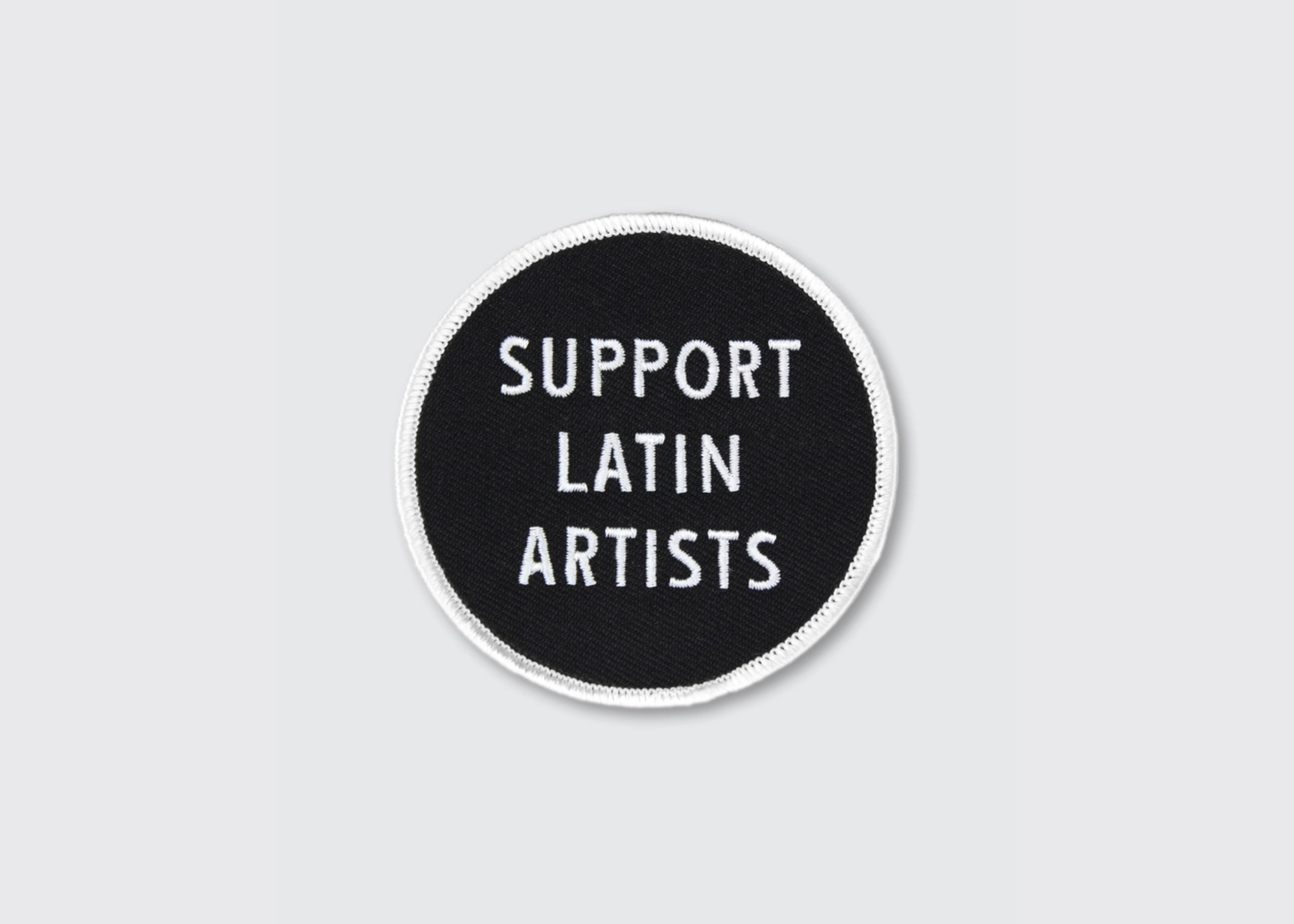 Support Latin Artists Patch