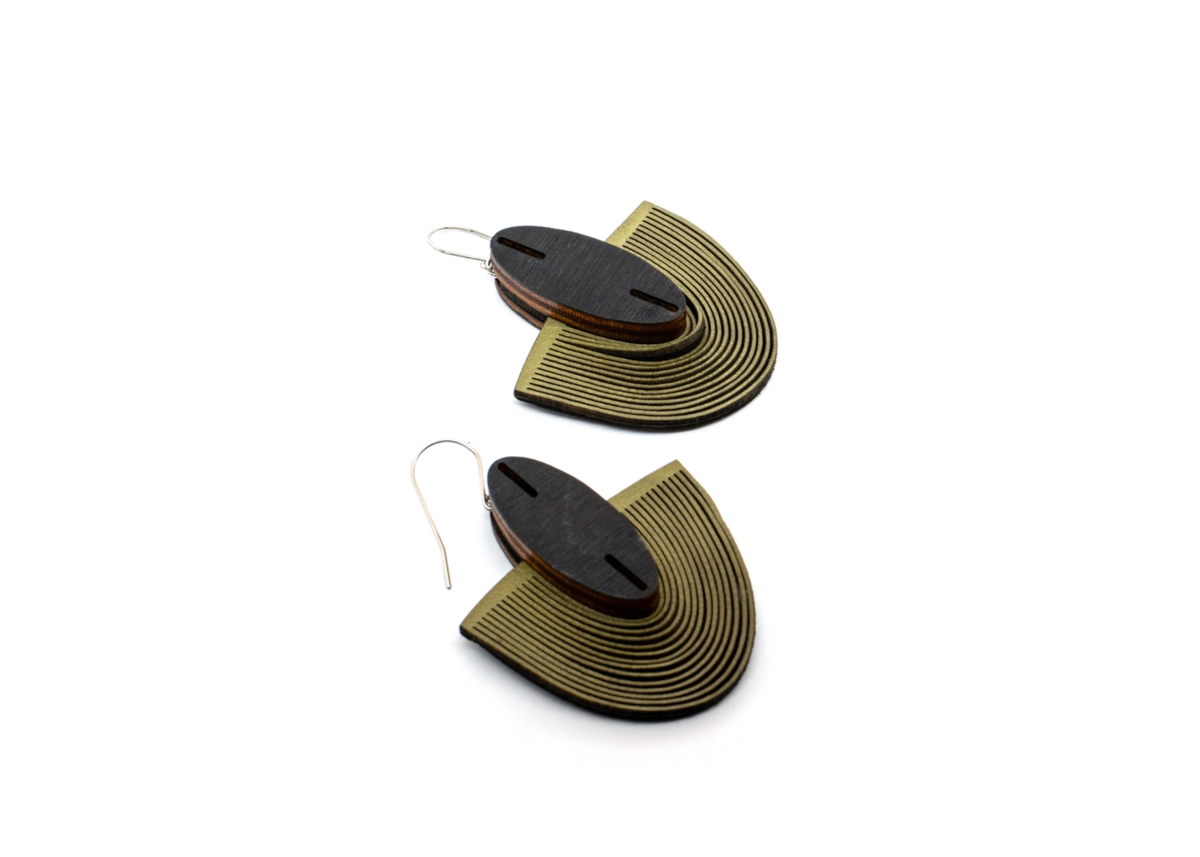 Oval Mirage Earrings