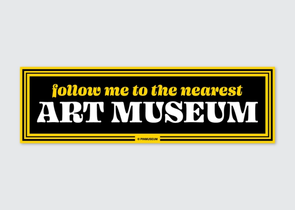 Follow Me Bumper Sticker