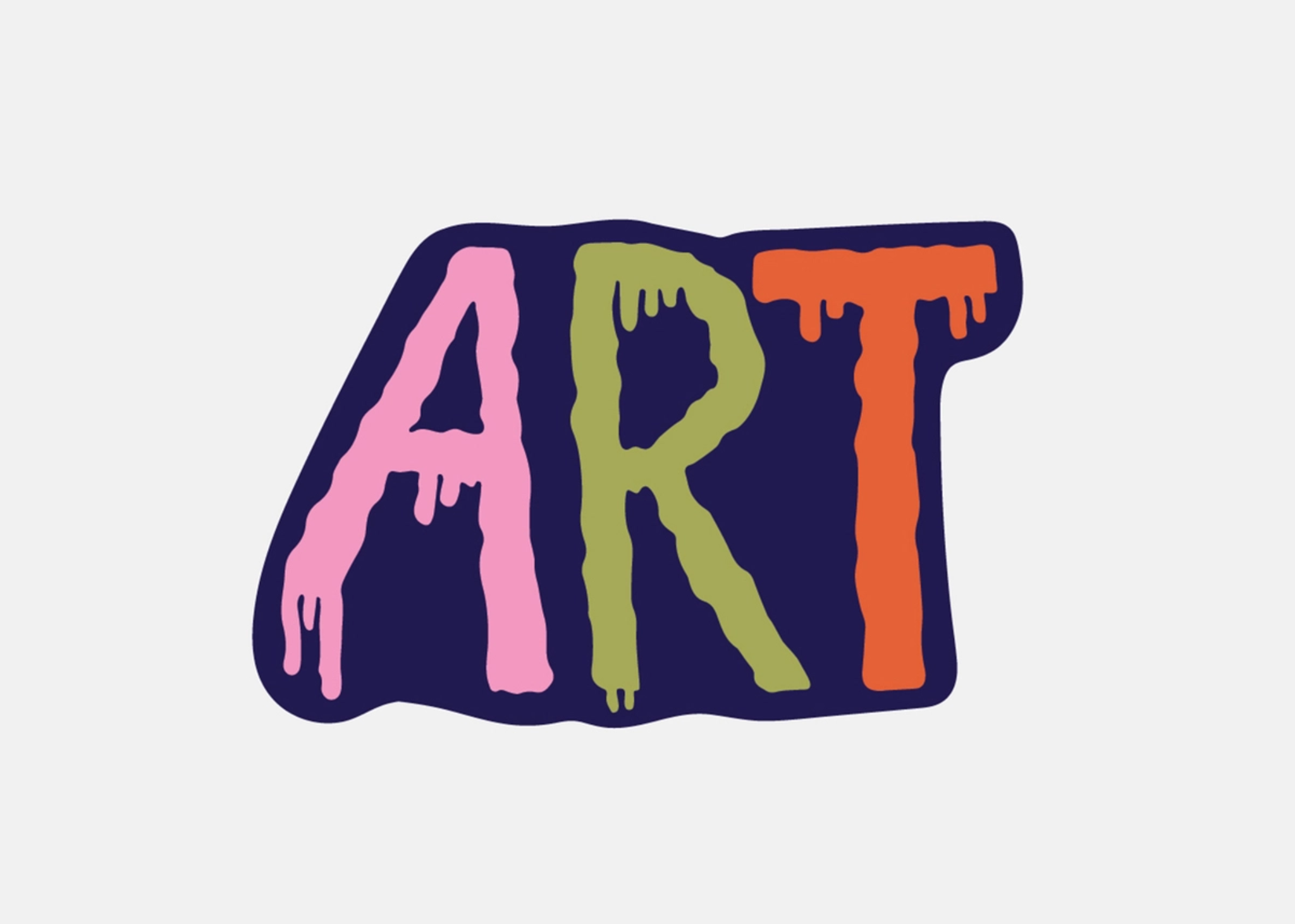 Creepy Art Sticker